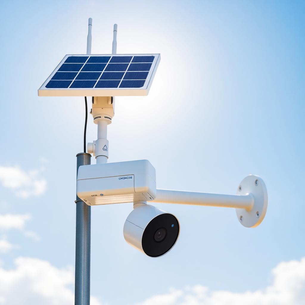 Intelligent Solar Security Camera